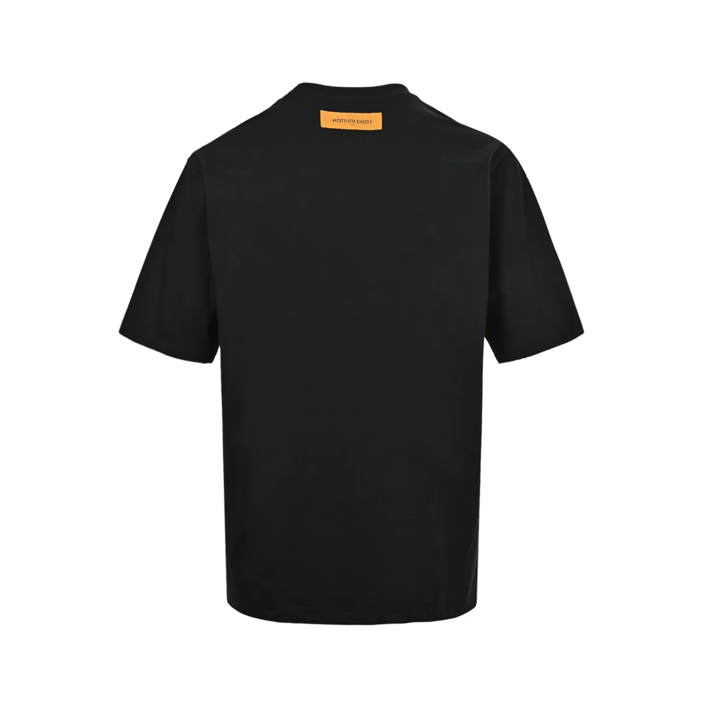 Louis Vuitton/Louis Vuitton graffiti large logo printed short sleeves
